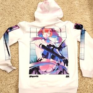 Vapor95 AX Anime Expo Hoodie Unisex Size M